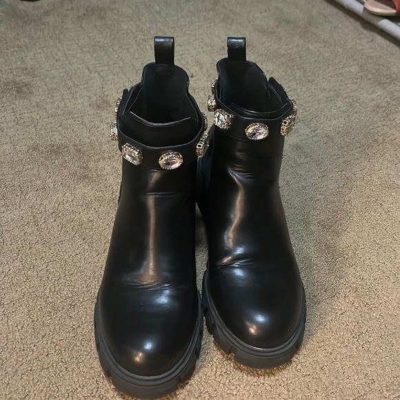 Madden Girl rhinestone booties - Picture 1 of 5